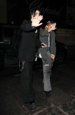 FKA TWIGS Out for Dinner in Paris 03/07/2023