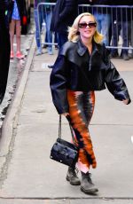 FLORENCE PUGH Arrives ag GMA Studios in New York 03/22/2023