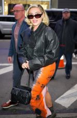 FLORENCE PUGH Arrives ag GMA Studios in New York 03/22/2023