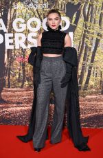 FLORENCE PUGH at A Good Person Premiere at Ham Yard Hotel in London 03/08/2023