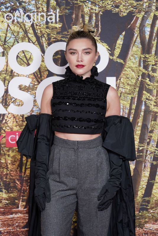 FLORENCE PUGH at A Good Person Premiere at Ham Yard Hotel in London 03/08/2023