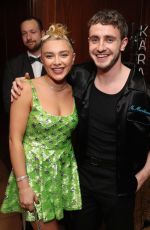 FLORENCE PUGH at CAA Pre-oscar Party in Los Angeles 03/10/2023