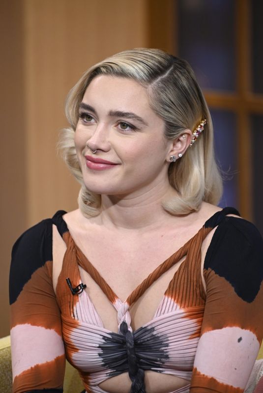 FLORENCE PUGH at Good Morning America in New York 03/22/2023