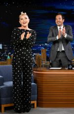 FLORENCE PUGH at Tonight Show Starring Jimmy Fallon 03/20/2023