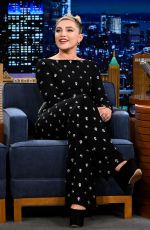 FLORENCE PUGH at Tonight Show Starring Jimmy Fallon 03/20/2023