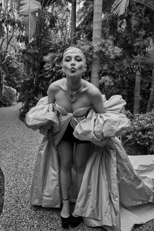 FLORENCE PUGH for British Vogue at Oscars 2023, March 2023