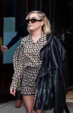 FLORENCE PUGH Leaves Her Hotel in New York 03/22/2023
