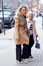 FLORENCE PUGH Out with Her Family in New York 03/17/2023