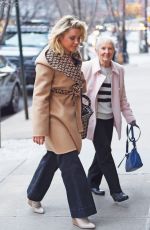 FLORENCE PUGH Out with Her Family in New York 03/17/2023