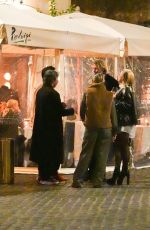 FLORENCE PUGH Outside a Restaurant in Rome 03/25/2023