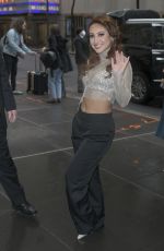 FRANCIA RAISA Heading to Late Night with Seth Meyers in New York 02/28/2023