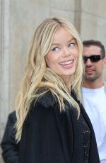 FRIDA AASEN Arrives at Elie Saab Womenswear Fall/Winter 2023-2024 Show at Paris Fashion Week 03/04/2023