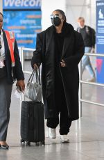 GABRIELLE UNION Arrives at JFK Airport in New York 03/08/2023