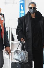 GABRIELLE UNION Arrives at JFK Airport in New York 03/08/2023