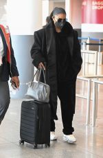 GABRIELLE UNION Arrives at JFK Airport in New York 03/08/2023