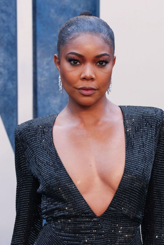 GABRIELLE UNION at Vanity Fair Oscar Party in Beverly Hills 03/12/2023