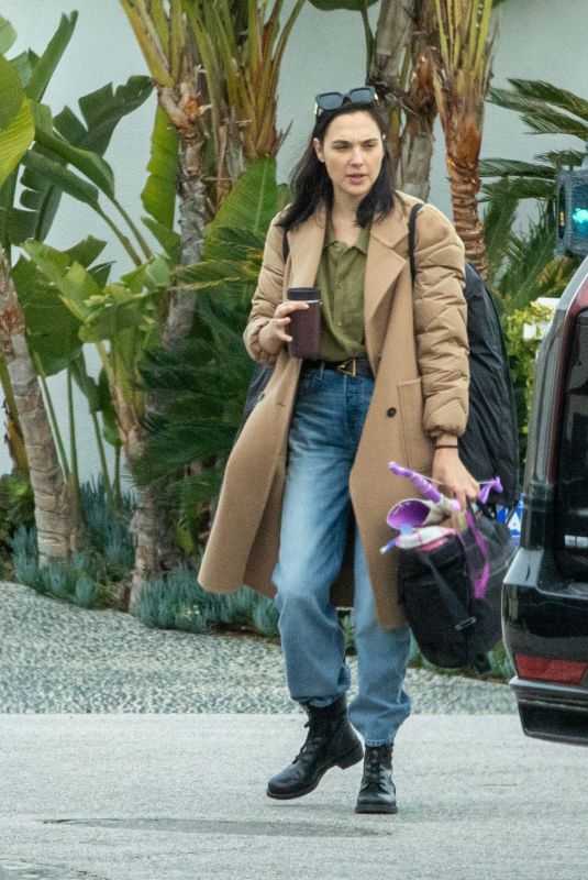 GAL GADOT Out and About in Beverly Hills 03/05/2023