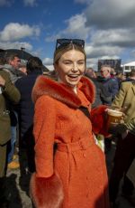 GEORGIA TOFFOLO Enjoys a Drink at 2023 Cheltenham Festival 03/14/2023