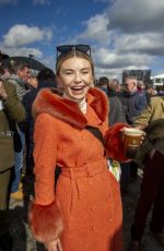 GEORGIA TOFFOLO Enjoys a Drink at 2023 Cheltenham Festival 03/14/2023