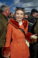 GEORGIA TOFFOLO Enjoys a Drink at 2023 Cheltenham Festival 03/14/2023