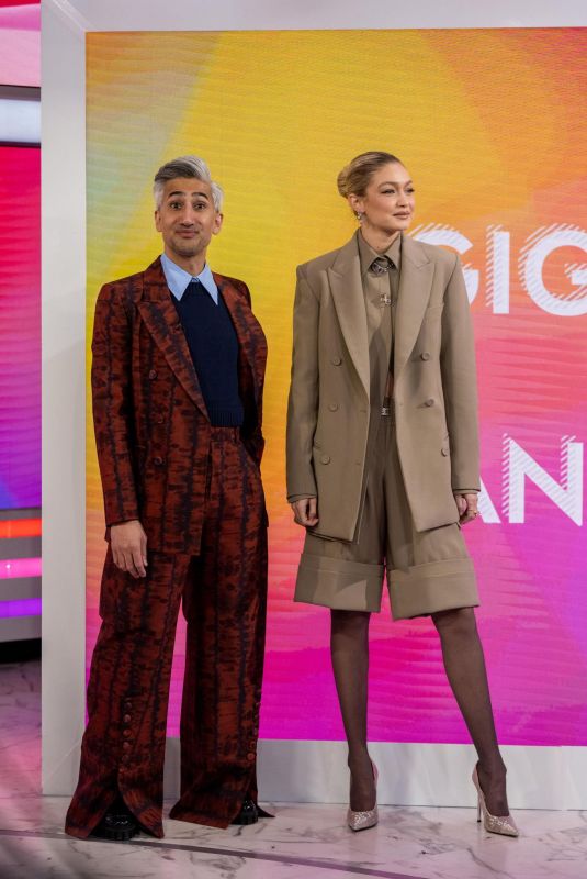 GIGI HADID at Today Show in New York 02/27/2023