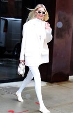 GIGI HADID Leaves Her Apartment in New York 02/28/2023
