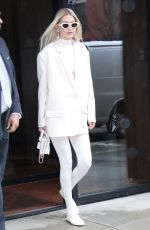 GIGI HADID Leaves Her Apartment in New York 02/28/2023