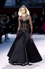 GIGI HADID Walks Runway at Versace FW23 Show in West Hollywood 03/09/2023