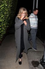 GOLDIE HAWN Leaves Dinner at Giorgio Baldi in Santa Monica 03/30/2023