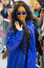 H.E.R. Arrives at iHeartRadio Music Awards at Dolby Theatre in Los Angeles 03/27/2023