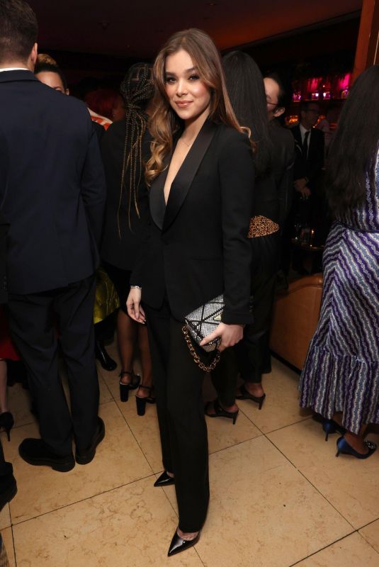 HAILEE STEINFELD at CAA Pre-oscar Party in Los Angeles 03/10/2023
