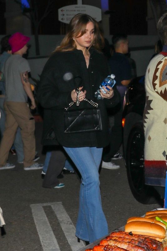 HAILEE STEINFELD Leaves SZA Concert at Kia Forum in Inglewood 03/23/2023