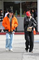 HAILEY and Justin BIEBER Out for Lunch at Beverly Glen Deli in Los Angeles 03/23/2023
