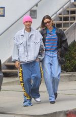 HAILEY and Justin BIEBER Out for Lunch at Great White in West Hollywood 03/13/2023
