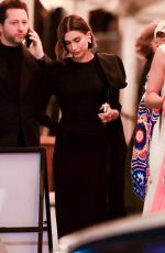 HAILEY BIEBER Leaves Vanity Fair Oscar Party in Los Angeles 03/12/2023
