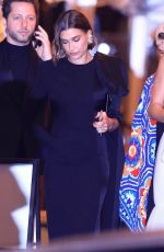 HAILEY BIEBER Leaves Vanity Fair Oscar Party in Los Angeles 03/12/2023