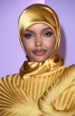 HALIMA ADEN at 2023 Green Carpet Fashion Awards in Hollywood 03/09/2023