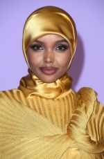 HALIMA ADEN at 2023 Green Carpet Fashion Awards in Hollywood 03/09/2023