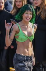 HALSEY at Givenchy Show at Paris Fashion Week 03/02/2023