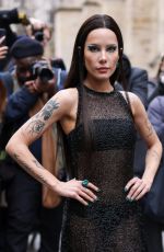 HALSEY at Lanvin Fashion Show at Paris Fashion Week 03/05/2023