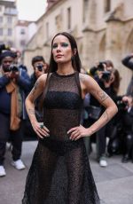 HALSEY at Lanvin Fashion Show at Paris Fashion Week 03/05/2023