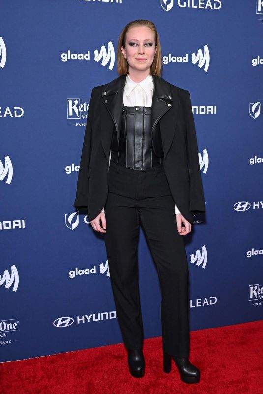 HANNAH EINBINDER at 34th Annual Glaad Media Awards in Beverly Hills 03/30/2023