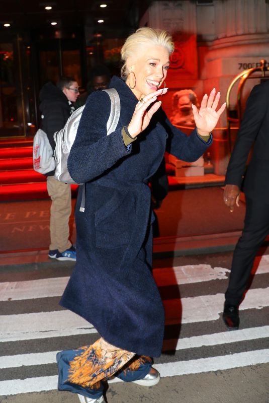 HANNAH WADDINGHAM Leaves Her Hotel in New York 03/09/2023