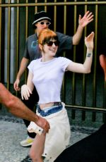 HAYLEY WILLIAMS Outside Fasano Hotel in Rio 03/10/2023