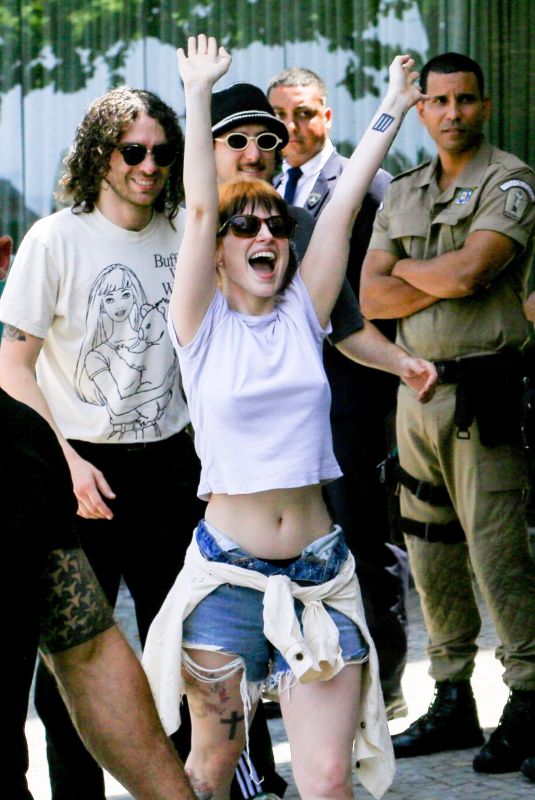 HAYLEY WILLIAMS Outside Fasano Hotel in Rio 03/10/2023