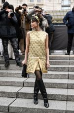 HEART EVANGELISTA at Louis Vuitton Womenswear Fall/Winter 2023-2024 Show at Paris Fashion Week 03/06/2023