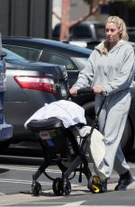 HEATHER RAE YOUNG Out with Her Baby in Newport Beach 03/25/2023