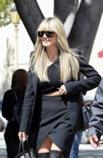HEIDI KLUM Arrives at America