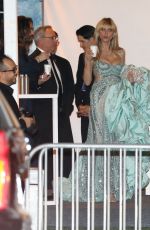 HEIDI KLUM Leaves Vanity Fair Oscar Party in Beverly Hills 03/12/2023