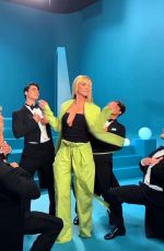 HEIDI KLUM on the Set of AGT 03/25/2023